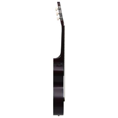 vidaXL 8-tlg. Klassische Gitarre Set für Anfänger 1/2 34"