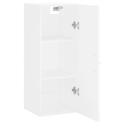 vidaXL Wandschrank Weiß 34,5x34x90 cm Holzwerkstoff