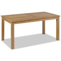 vidaXL Couchtisch 90x50x45 cm Massivholz Teak