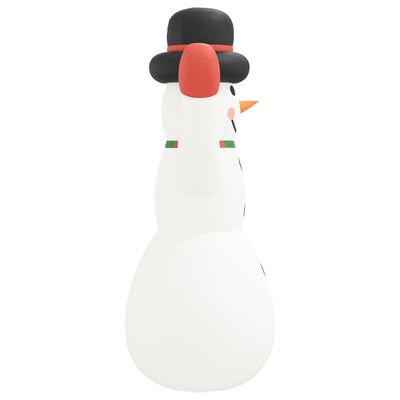 vidaXL Aufblasbarer Schneemann mit LEDs 620 cm