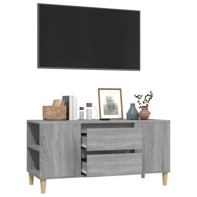 vidaXL TV-Schrank Grau Sonoma 102x44,5x50 cm Holzwerkstoff