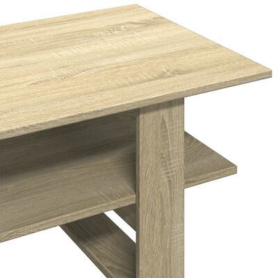 vidaXL Couchtisch Sonoma-Eiche 102x55x42 cm Holzwerkstoff