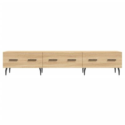 vidaXL TV-Schrank Sonoma-Eiche 150x36x30 cm Holzwerkstoff