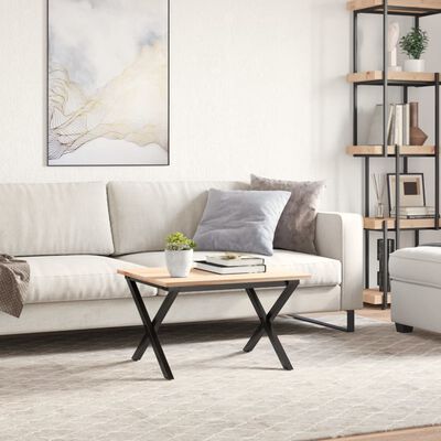 vidaXL Couchtisch-Gestell in X-Form 60x40x38 cm Gusseisen