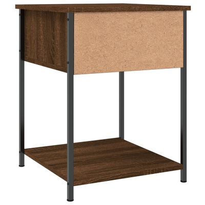 vidaXL Nachttische 2 Stk. Braun Eichen-Optik 44x45x58 cm Holzwerkstoff