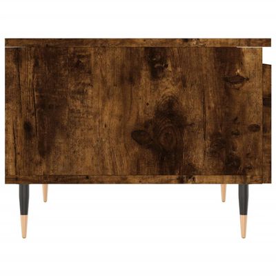 vidaXL Couchtische 2 Stk. Räuchereiche 50x46x35 cm Holzwerkstoff