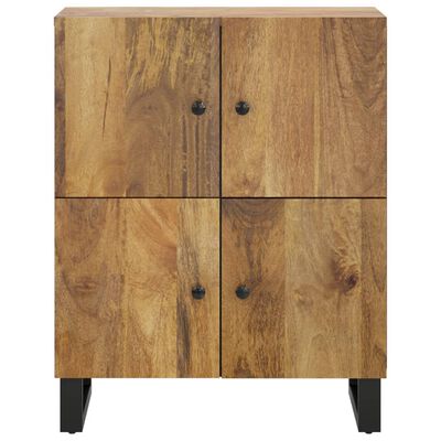 vidaXL Sideboard mit 4 Türen 60x33x75 cm Massivholz Mango