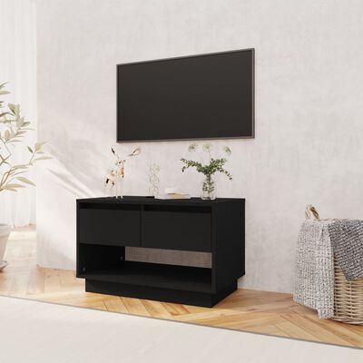 vidaXL TV-Schrank Schwarz 70x41x44 cm Holzwerkstoff