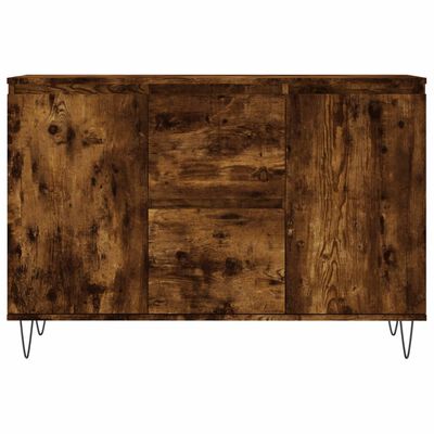 vidaXL Sideboard Räuchereiche 104x35x70 cm Holzwerkstoff