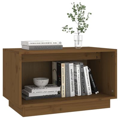 vidaXL TV-Schrank Honigbraun 60x35x35 cm Massivholz Kiefer