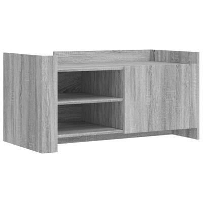 vidaXL Couchtisch Grau Sonoma 100x50x50 cm Holzwerkstoff