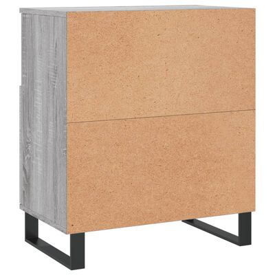 vidaXL Sideboard Grau Sonoma 60x35x70 cm Holzwerkstoff