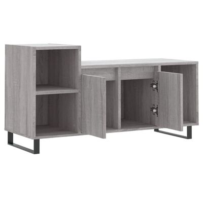 vidaXL TV-Schrank Grau Sonoma 100x35x55 cm Holzwerkstoff