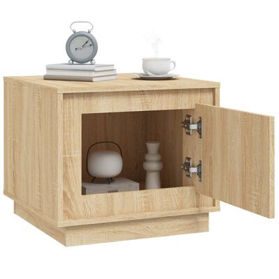 vidaXL Couchtisch Sonoma-Eiche 51x50x44 cm Holzwerkstoff