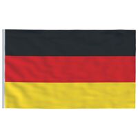 vidaXL Flagge Deutschlands 90 x 150 cm