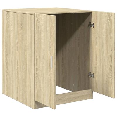 vidaXL Waschmaschinenschrank Sonoma-Eiche 70,5x71,5x91,5 cm