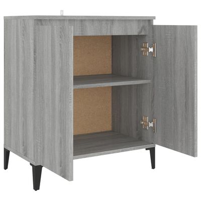 vidaXL Sideboard Grau Sonoma 60x35x70 cm Holzwerkstoff