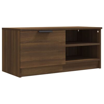 vidaXL TV-Schränke 2Stk. Braun Eichen-Optik 80x35x36,5cm Holzwerkstoff