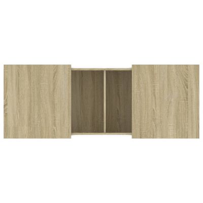 vidaXL Couchtisch Sonoma-Eiche 100x55x40 cm Holzwerkstoff