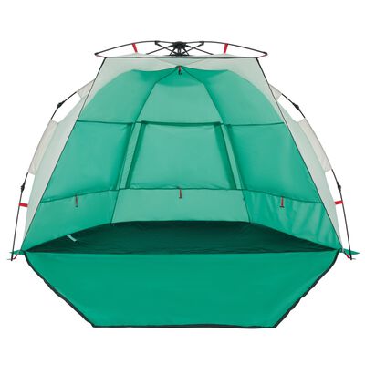 vidaXL Strandzelt 2 Personen Seegrün Quick Release Wasserdicht