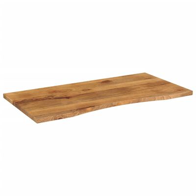 vidaXL Schreibtischplatte mit Aussparung 110x60x2,5cm Massivholz Mango