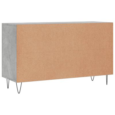 vidaXL Sideboard Betongrau 100x36x60 cm Holzwerkstoff