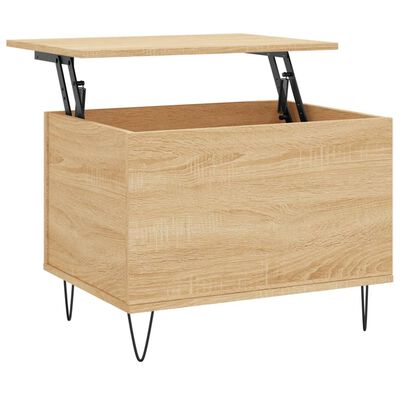 vidaXL Couchtisch Sonoma-Eiche 60x44,5x45 cm Holzwerkstoff