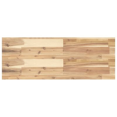 vidaXL Schweberegale 2 Stk. 80x30x4 cm Massivholz Akazie Unbehandelt