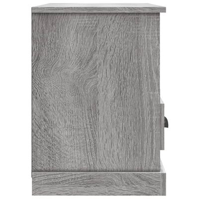 vidaXL TV-Schrank Grau Sonoma 80x35x50 cm Holzwerkstoff