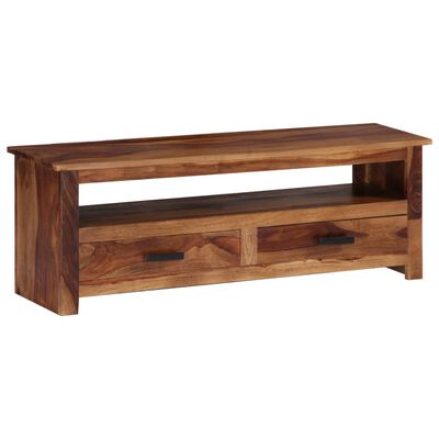 vidaXL TV-Schrank 118x30x40 cm Massivholz