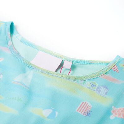 Kinderkleid Hellblau 128