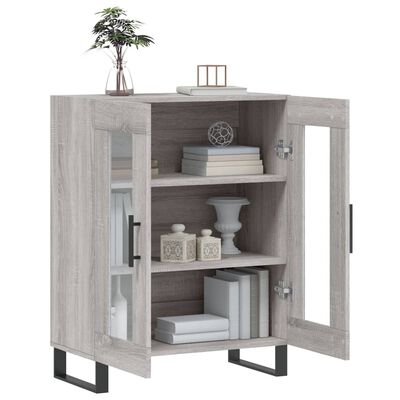 vidaXL Sideboard Grau Sonoma 69,5x34x90 cm Holzwerkstoff