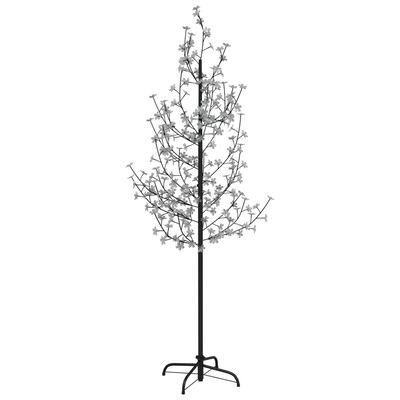 vidaXL LED-Baum mit Kirschblüten Warmweiß 220 LEDs 220 cm