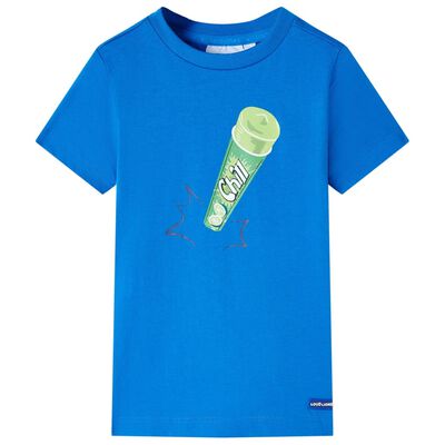 Kinder-T-Shirt Hellblau 92