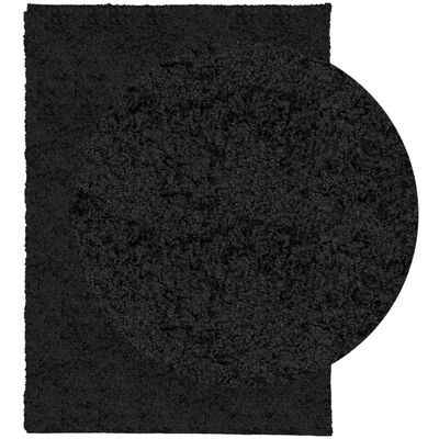 vidaXL Shaggy-Teppich PAMPLONA Hochflor Modern Schwarz 200x280 cm