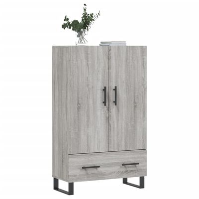 vidaXL Highboard Grau Sonoma 69,5x31x115 cm Holzwerkstoff