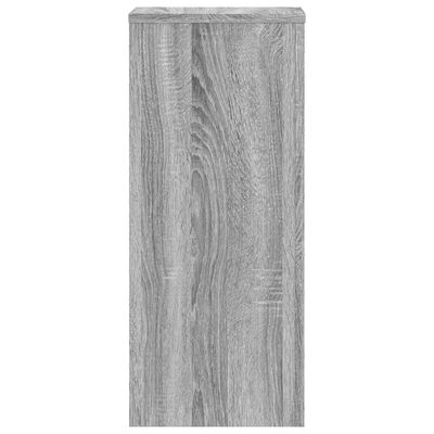 vidaXL Pflanzenständer 2 Stk. Grau Sonoma 30x30x70 cm Holzwerkstoff