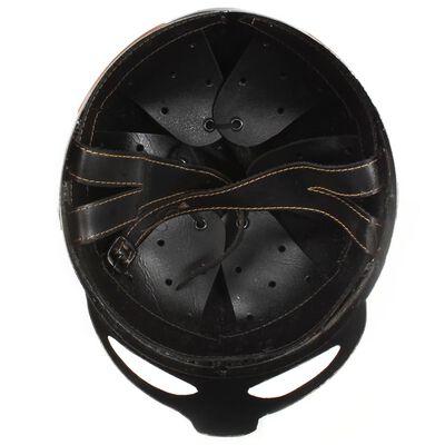 vidaXL Wikinger-Helm Antik Replik LARP Silbern Stahl