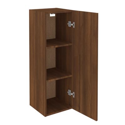 vidaXL TV-Schrank Braun Eichen-Optik 30,5x30x90 cm Holzwerkstoff