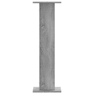 vidaXL Pflanzenständer 2 Stk. Grau Sonoma 30x30x95 cm Holzwerkstoff