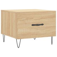 vidaXL Couchtisch Sonoma-Eiche 50x50x40 cm Holzwerkstoff