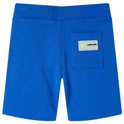 Kindershorts mit Kordelzug Blau 116