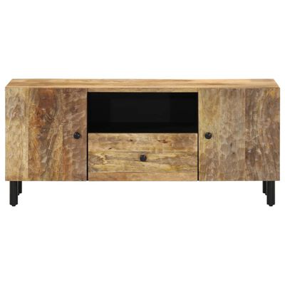 vidaXL TV-Schrank 105x33x46 cm Massivholz Mango