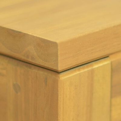 vidaXL Badschrank 85x40x75 cm Massivholz Teak