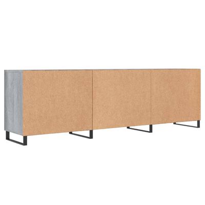 vidaXL TV-Schrank Grau Sonoma 150x30x50 cm Holzwerkstoff