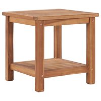 vidaXL Couchtisch 45x45x45 cm Massivholz Teak