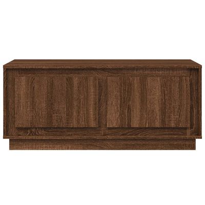 vidaXL Couchtisch Braun Eichen-Optik 102x50x44 cm Holzwerkstoff