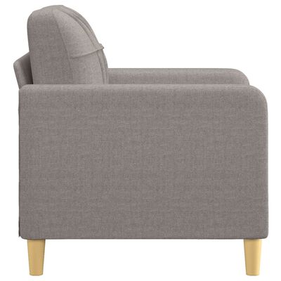 vidaXL Sofasessel Taupe 60 cm Stoff