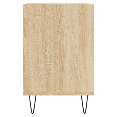 vidaXL TV-Schrank Sonoma-Eiche 160x35x55 cm Holzwerkstoff