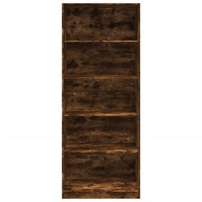 vidaXL Kleiderschrank Räuchereiche 80x50x200 cm Holzwerkstoffs